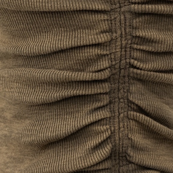 Free People Boulevard Cotton Crop Top - oregano - Picture 8 of 8